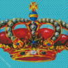 Aesthetic Colorful Crown Diamond Paintings