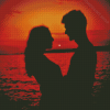 Aesthetic Sunset Couple Diamond Paintings