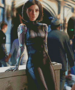 Alita Battle Angel Character Art Diamond Paintings