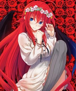 Anime Girl Rias Gremory Diamond Paintings