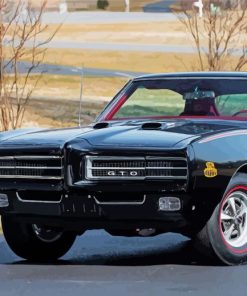 Black Pontiac GTO Diamond Paintings