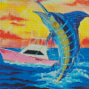 Blue Marlin Art Diamond Paintings