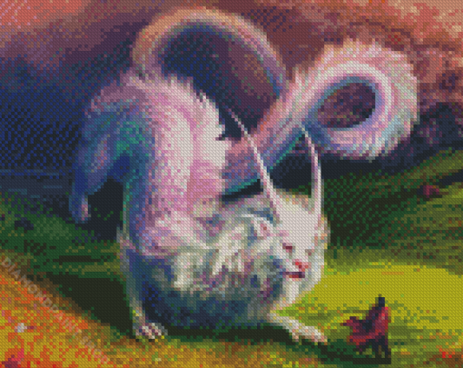 Cool Falkor Diamond Paintings