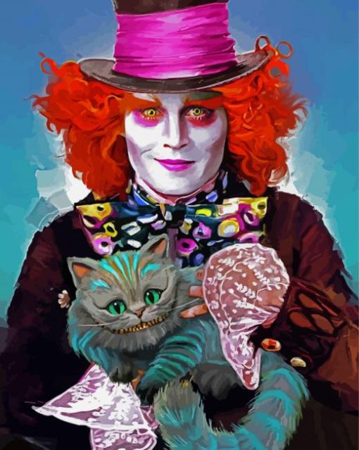 Cool Mad Hatter Diamond Paintings