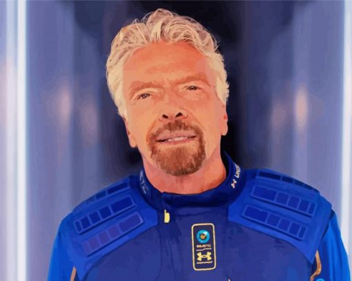 Cool Richard Branson Diamond Paintings