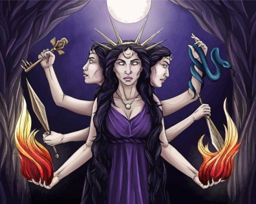 Cool Hecate Diamond Painting