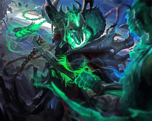 Creepy Thresh Diamond Paintings