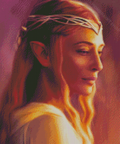 Female Lord Of The Rings Elf Diamond Paintings