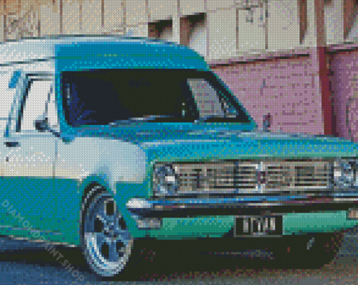 Green Panel Van Diamond Paintings