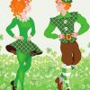 Leprechaun Irish Dancers Diamond Paintings