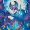 Lunala Pokemon Species Diamond Paintings