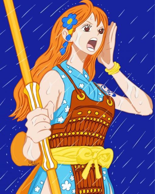 Nami One Piece Art Diamond Paintings