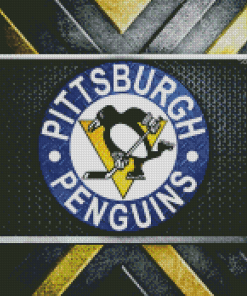 Pittsburgh Penguins Illustration Diamond Paintings