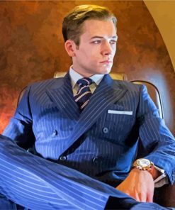 Taron Egerton Kingsman Diamond Paintings