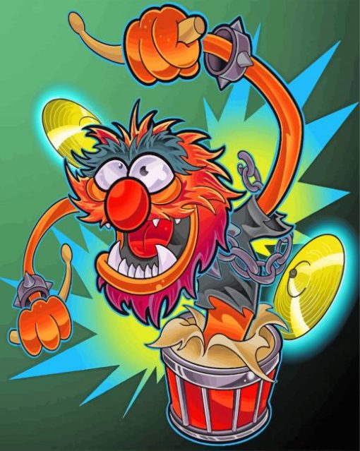 The Muppets Animal Character Art Diamond Paintings