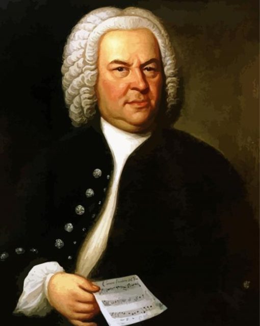 Vintage Johann Sebastian Bach Diamond Paintings