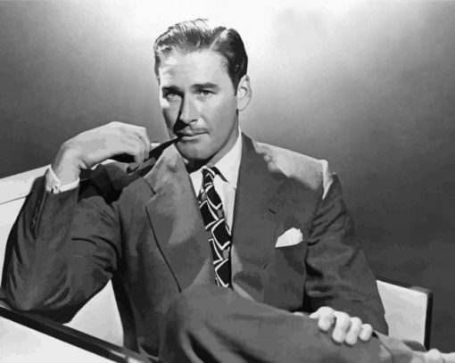 Actor Errol Flynn Diamond Paintings