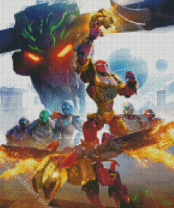 Bionicle Video Game Diamond Paintings