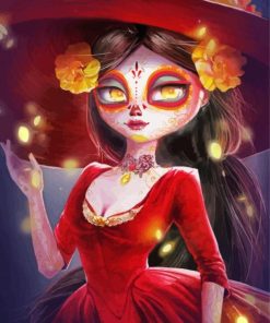 Book Of Life La Muerte Diamond Paintings