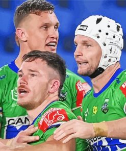 Canberra Raiders NRL Team Players Diamond Paintings