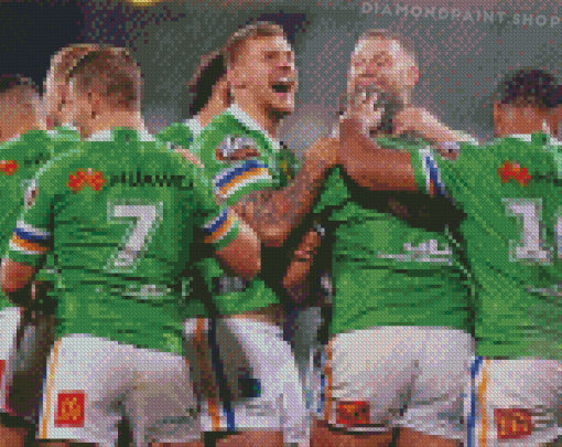 Canberra Raiders National Rugby League Team Diamond Paintings