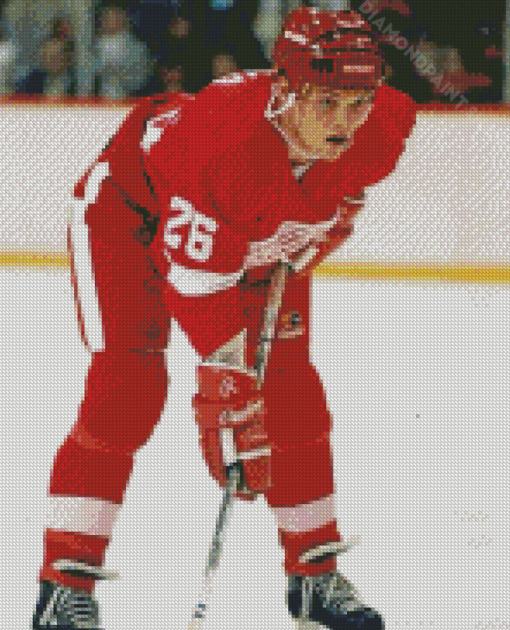 Detroit Redwings Joe Kocur Diamond Paintings