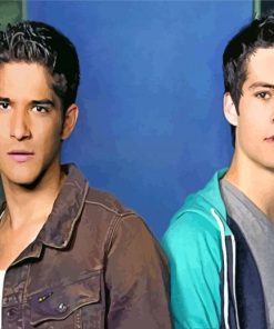 Dylan Obrien And Tyler Posey Diamond Paintings