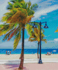 Florida Lauderdale Beach Diamond Paintings