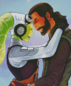 Kanan And Hera In Love Diamond Paintings