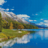 Lake Saint Moritz Diamond Paintings