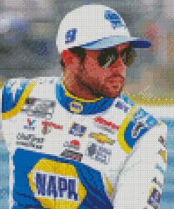 Nascar Elliott Car Driver Diamond Paintings