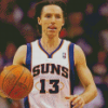 Professional Basketballer Steve Nash Diamond Paintings