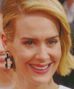 Sarah Paulson Smiling Diamond Paintings