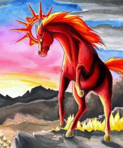 Sun Horse Art Diamond Paintings