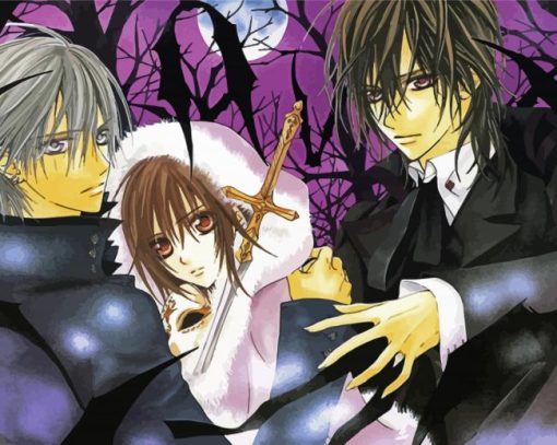 Vampire Knight Anime Diamond Paintings