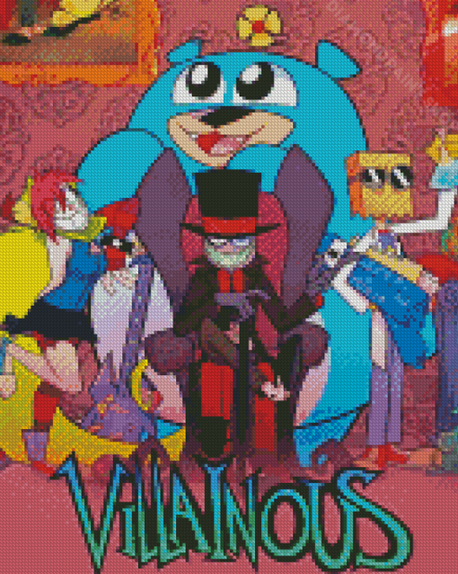 Villainous Poster Diamond Paintings