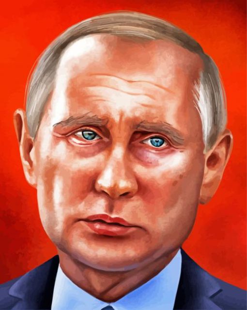 Vladimir Putin Illustration Diamond Paintings