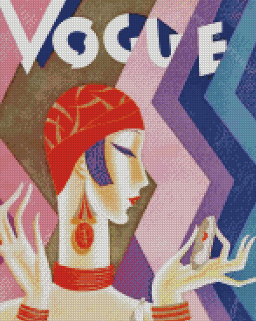 Vogue Poster Art Diamond Paintings