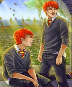 Weasley Twins Art Diamond Paintings