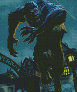 Wolfman Illustration Diamond Paintings