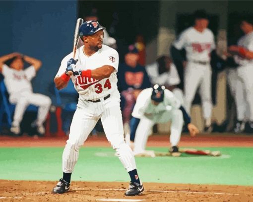 Aesthetic Kirby Puckett Diamond Paintings