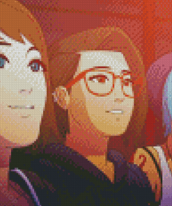 Aesthetic Life Is Strange Girls Characters Diamond Paintings