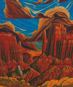 Desert By William Haskell Diamond Paintings