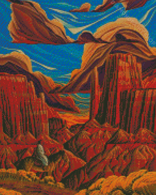 Desert By William Haskell Diamond Paintings