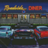 Dinners And Cars Diamond Paintings