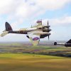 Flying De Havilland Mosquito Diamond Paintings