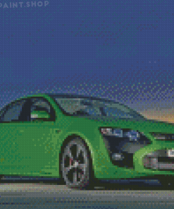 Green Ford FPV F6 Diamond Paintings