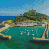 Saint Michaels Mount Cornwall Diamond Paintings