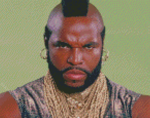 Wrestler Mr T Diamond Paintings