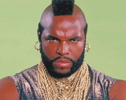 Wrestler Mr T Diamond Paintings